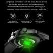 HK8Pro Smart Watch, 1.36" AMOLED, Steel Strap, NFC, Blood Oxygen, Black - 5