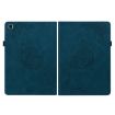 Samsung Galaxy Tab A7 10.4 2020 Butterfly Flower Leather Case Blue - 2