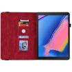 Samsung Tab A 8.0 2019 T290/T295/T297 Red Butterfly Flower Case - 5