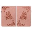 Samsung Tab A 8.0 2019 T290/T295/T297 Rose Gold Butterfly Case - 2