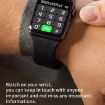 i7 Pro+ Smart Watch, 1.75" TFT Screen, Blood Pressure/Sleep Monitor, Pink - 3
