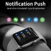 D SEVEN 1.9" TFT Smart Watch, Bluetooth Dial/Sleep Monitor - Pink - 4