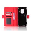 Ulefone Power Armor 14/14 Pro Red Leather Phone Case with Card Slots - 5