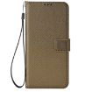 Ulefone Power Armor 14/14 Pro Brown Leather Phone Case - Diamond Texture - 2