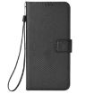 Ulefone Armor X10/X10 Pro Black Leather Phone Case with Diamond Texture - 2