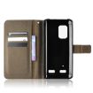 Ulefone Armor X10/X10 Pro Brown Leather Phone Case with Diamond Texture - 4