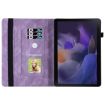 Samsung Galaxy Tab A8 Purple Butterfly Embossed Leather Case - 6