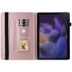 Samsung Galaxy Tab A8 Butterfly Embossed Leather Case - Rose Gold - 6