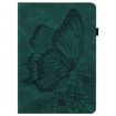 Samsung Galaxy Tab S2 9.7 T810/T815 Green Butterfly Leather Case - 2