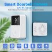 ESCAM X3 Smart Doorbell Camera with Mobile App, Two-Way Voice & Cloud Storage - 2