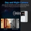 ESCAM X3 Smart Doorbell Camera with Mobile App, Two-Way Voice & Cloud Storage - 6