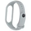 Xiaomi Mi Band 7/6/5/Amazfit Band 5 Official Grey Silicone Watch Band - 3