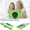 Samsung Galaxy Tab A8 10.5 2021 Green EVA Case with Strap & Holder - 6