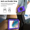 Samsung Galaxy Tab A8 10.5 2021 EVA Case with Strap & Holder Purple - 7