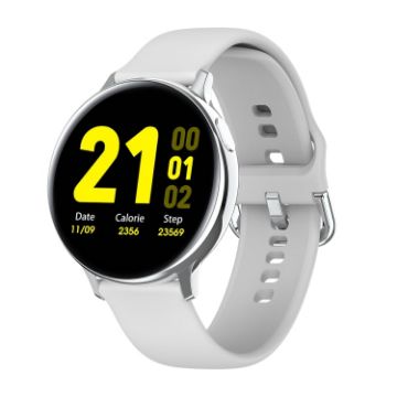 S20S Smart Watch, 1.4" HD, IP68 Waterproof, Music & Photo Control, Silver - 1