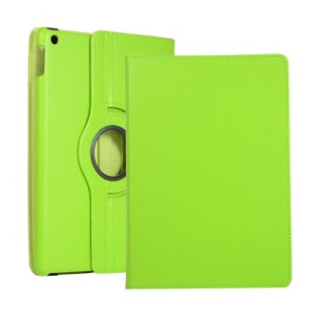 Lenovo M10 Plus 3rd Gen Green Litchi Texture 360 Rotation Leather Case - 1