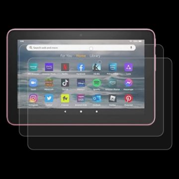 2 PCS 9H Tempered Glass Screen Protector for Kindle Fire 7 2022 - 1