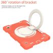 Samsung Galaxy Tab A8 10.5 2021 Full Body Case with Holder & Strap Orange - 4