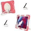 Samsung Galaxy Tab A8 10.5 2021 Red Full Body Case with Holder & Strap - 3