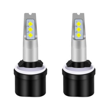 1 Pair 880 Car LED Fog Light 12V-24V 12W 1800LM White - 1
