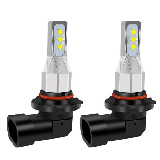 9005 Car LED Fog Light 12V-24V 12W 1800LM Ice Blue 1 Pair - 1