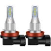 H8 Car LED Fog Light 12V-24V 12W 1800LM Ice Blue 1 Pair - 1