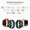 Q9 Pro Smart Watch - 1.7" HD Screen, Temp & Heart Rate Monitor (Orange) - 4