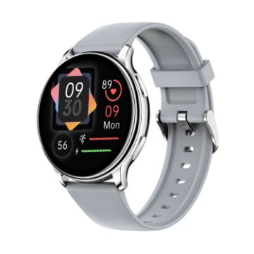 Y33 1.32" TFT Smart Watch - Bluetooth Calling & BP Monitor (Silver) - 1