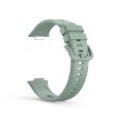 Huawei Watch Fit 2 Grey Green Silicone Band - Solid Color Replacement - 3