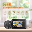 ESCAM C22 Digital Door Viewer, 2.4" Screen, Night Vision, Photo/Video, TF Card - 3