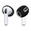 AirPods 3 Black Silicone Ear Cap Protective Case - 1