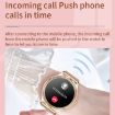 AK35 Smart Watch - 1.32" IPS Screen, Sleep & Blood Oxygen Monitoring, Pink Band - 5