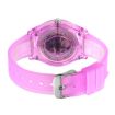 SKMEI 1760 Blue Transparent Quartz Watch - Silicone Strap, Waterproof - 4
