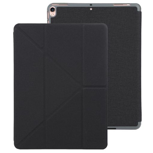 Mutural King Kong Series Leather Tablet Case for iPad Pro 10.5 (Black) - 1