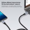1.5m 10Gbps USB-C Male to Male Elbow Charging Data Cable - 4