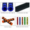 Motorcycle Handlebar Grip Covers - Horn Shape PVC Set, 2 PCS, Green - 4