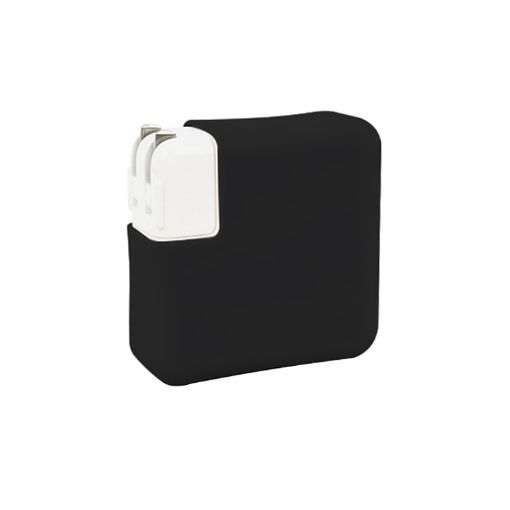 MacBook Pro 15" A1707 Touch Bar Power Adapter Cover - Black - 1