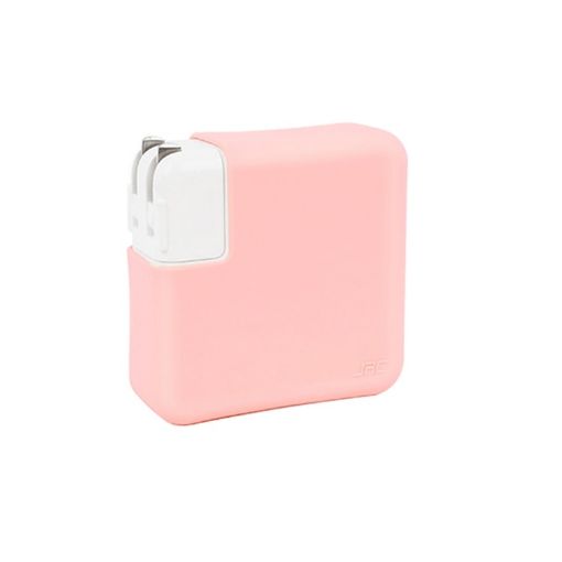 Pink Power Adapter Protective Cover for MacBook Pro 15" A1707 Touch Bar - 1