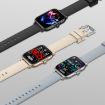 GT30 Smart Watch, 1.69" TFT Screen, IP67 Waterproof, Bluetooth Call, Silver - 2