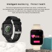 GT30 Smart Watch, 1.69" TFT, TPU Band, IP67 Waterproof, Bluetooth Call, Gold - 7