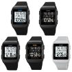 SKMEI 1960 Waterproof Electronic Watch, Stainless Steel Buckle, Black/White - 2