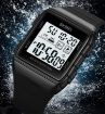 SKMEI 1960 Waterproof Electronic Watch, Stainless Steel Buckle, Black/White - 6
