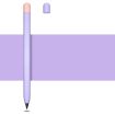 Liquid Silicone Protective Case for Honor Magic Pencil 2 - Lavender Purple - 1
