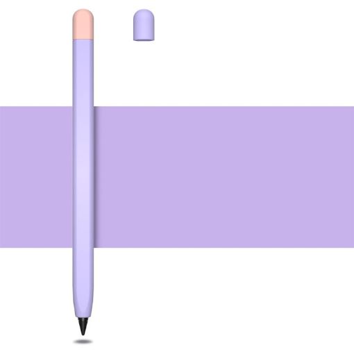 Liquid Silicone Protective Case for Honor Magic Pencil 2 - Lavender Purple - 1
