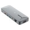 V240 12-in-1 USB-C/Type-C 3.1 HUB Docking Station - Grey - 2