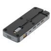 V240 12-in-1 USB-C/Type-C 3.1 HUB Docking Station - Grey - 3