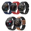 E300 Smart Health Watch, 1.32" Screen, Temp & ECG Monitor, Red Strap - 7