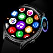 X5 Smart Health Watch: 1.32" Screen, Leather Strap, Temp & ECG Monitor - 5
