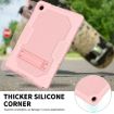 Samsung Galaxy Tab A8 10.5 2021 X200 Shockproof Case Rose Gold - 5