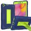 Samsung Galaxy Tab A 8.0 2019 T290 Shockproof Case Navy Blue Yellow Green - 1